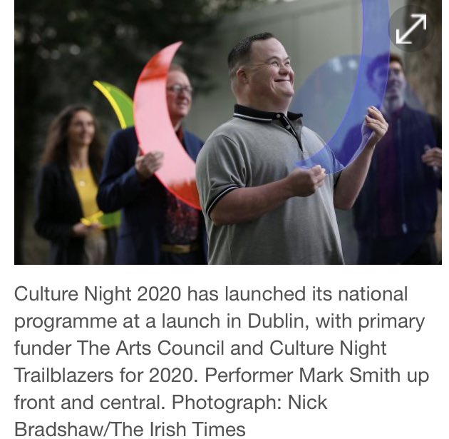 Feeling hopeful. We can’t stop and won’t stop ❣️. <a href="/CultureNight/">Culture Night</a> @RunTheatre #savethearts #inclusion #MakingAMark #trailblazer <a href="/TalkShopTheatre/">TalkingShopEnsemble</a>