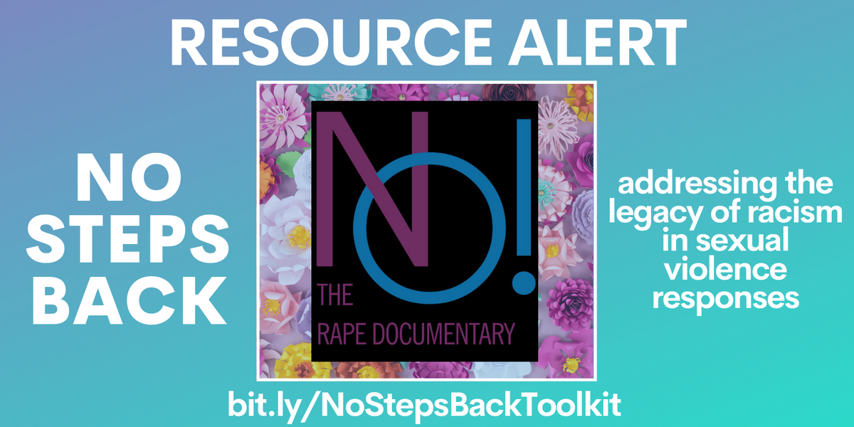 nycendgbv's tweet image. "NO! The Rape Documentary" (2006) was written, produced, &amp;amp; directed by Aishah Shahidah Simmons. This groundbreaking film discusses intra-racial rape in Black communities and Black survivors' experiences with healing and accountability #NoStepsBack notherapedocumentary.org/home