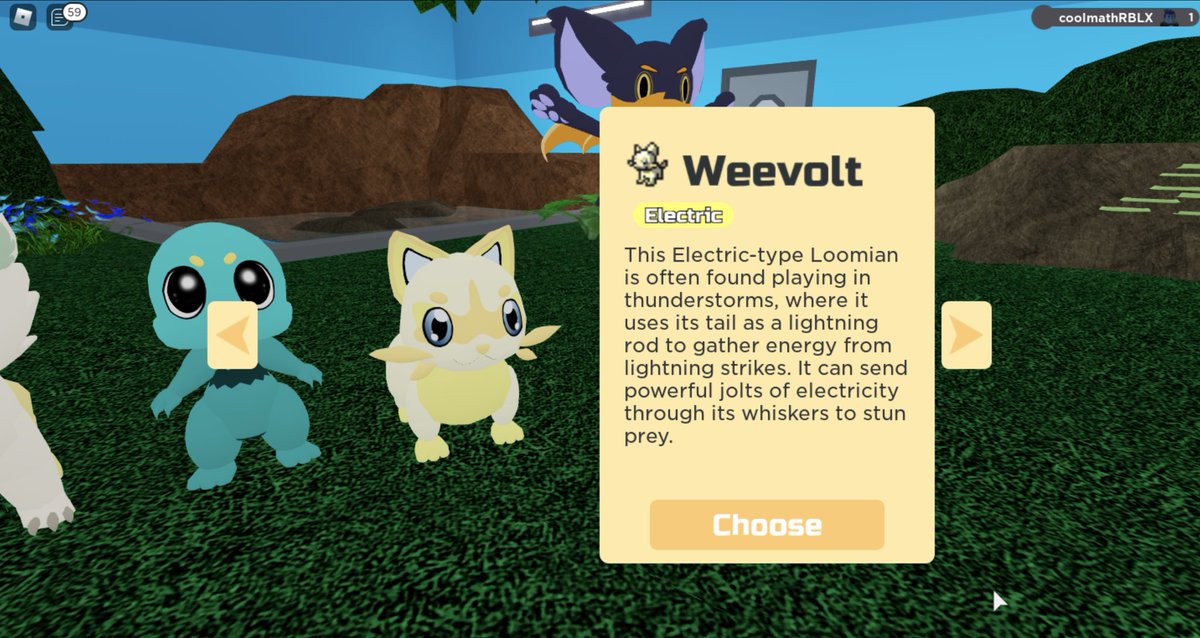 Loomian Legacy On Twitter Now This Is An Epic Gamer Moment - how to evolve a weevolt in loomian legacy roblox