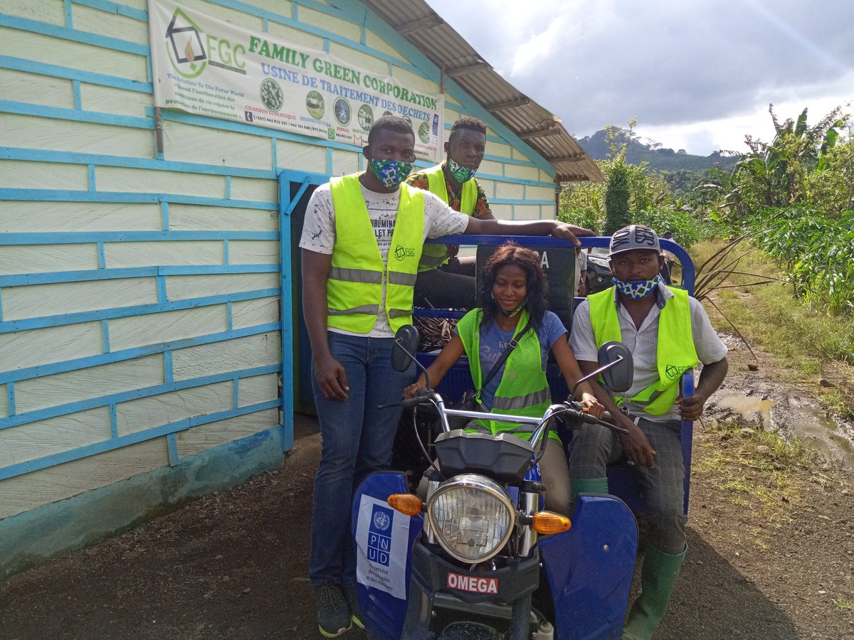 PNUDCameroun's tweet photo. With support from @UNDP /MINJEC, Family Green Corporation has been able to produce 360 liters of organic fertilisers, 180 liters of organic pesticides, retrieved & valorized 1ton of waste & 600kg of invading plants to enhance organic agro inputs
@JLStalon
@youthconnektcm https://t.co/48MVmVwNuc