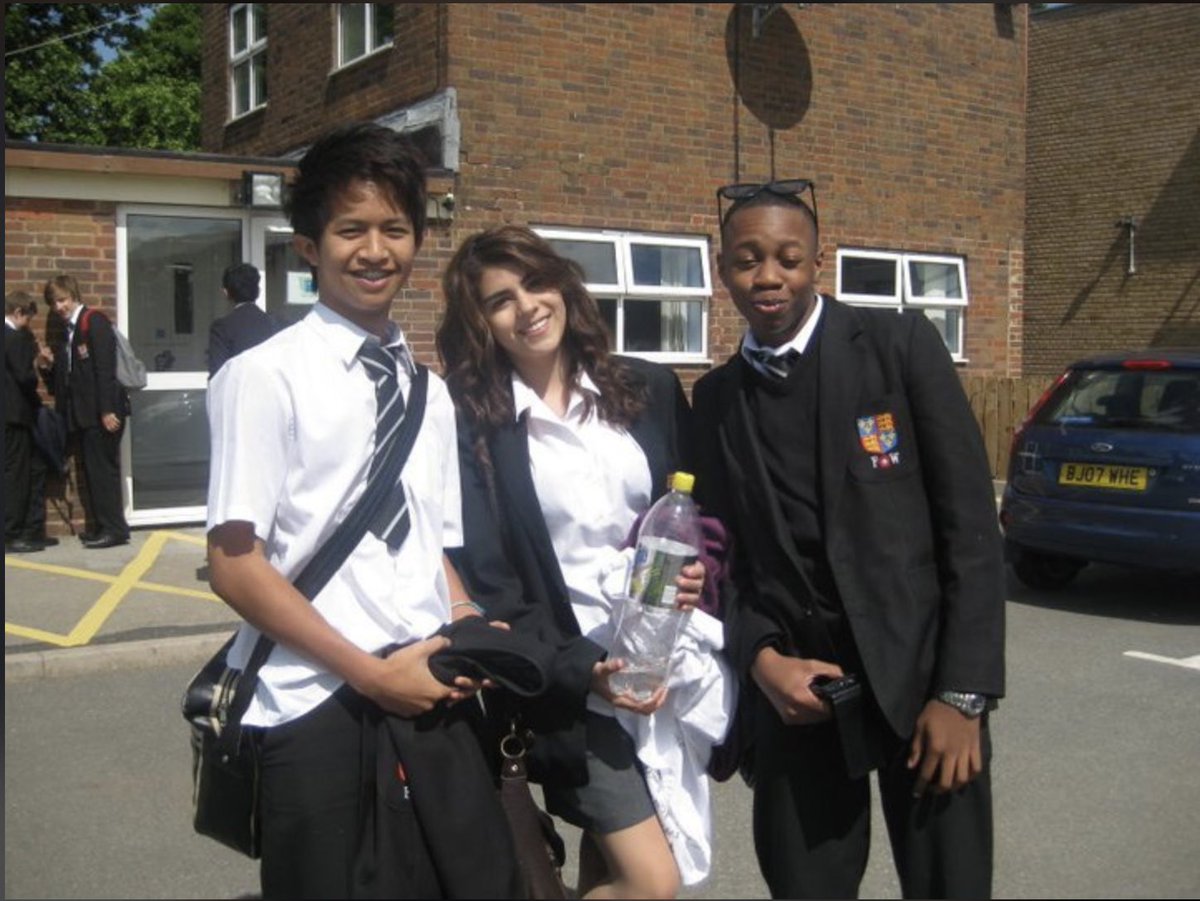 I got into a top grammar school, which was a culture shock. Being black in this environment, dealing with ignorance is HORRIBLE. Also, travelling across the city, (3hr a day) didn't help but that stable family environment helped me ace my GCSEs. There were good times too.5/14
