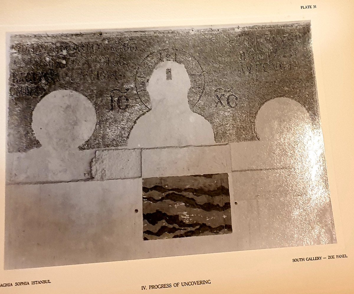 There is one photograph of the process of discovery and how the mosaics looked when they were last plastered over. And an image of the empty building  where you can really see the sultan's lodge...5/