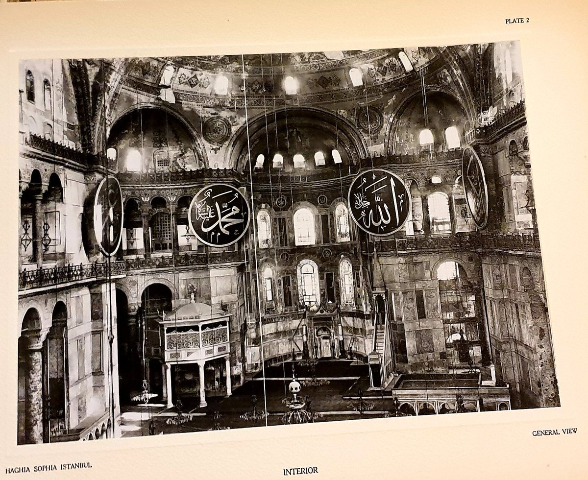 There is one photograph of the process of discovery and how the mosaics looked when they were last plastered over. And an image of the empty building  where you can really see the sultan's lodge...5/