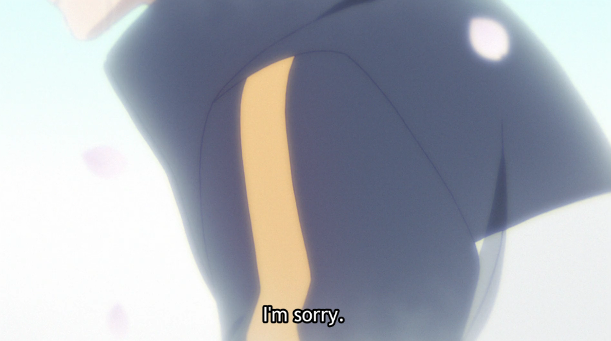 Pausing this episode breakdown to cry at this because OUCH. This is the closest thing to closure and a goodbye Subaru will ever have, and it HURTS.