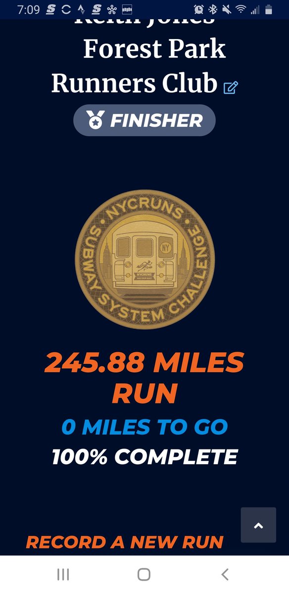 bushwickrunner's tweet photo. #garmin #beatyesterday I'm finally done with the #subwaysystemchallenge #nycruns https://t.co/aHRpn1Ig3W