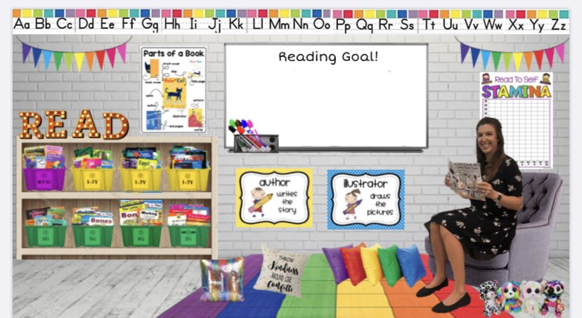 DCEMcNamara's tweet photo. Although it looks a little different, I got my classroom ready for the year!!! Ready for the virtual students at my school! https://t.co/smX7M7fXU2