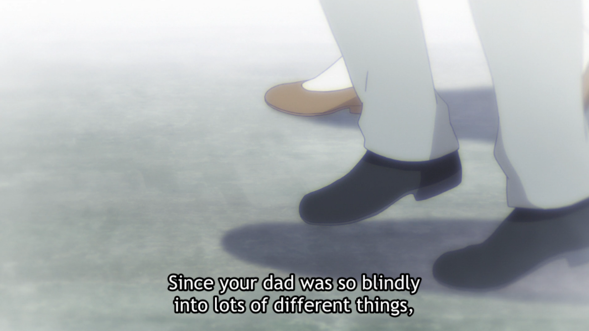 I like the implications that Naoko knew what was going on with Subaru unlike Kenichi, but simply couldn't find the right words to address it, as much as she would've loved to. This explains why neither parent was able to set him straight before he arrived to Lugunica.