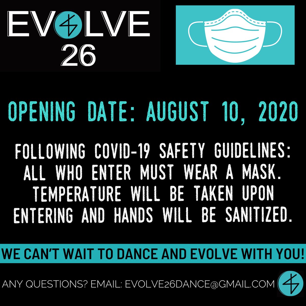 evolve_26's tweet image. OPENING DATE: AUGUST 10TH!