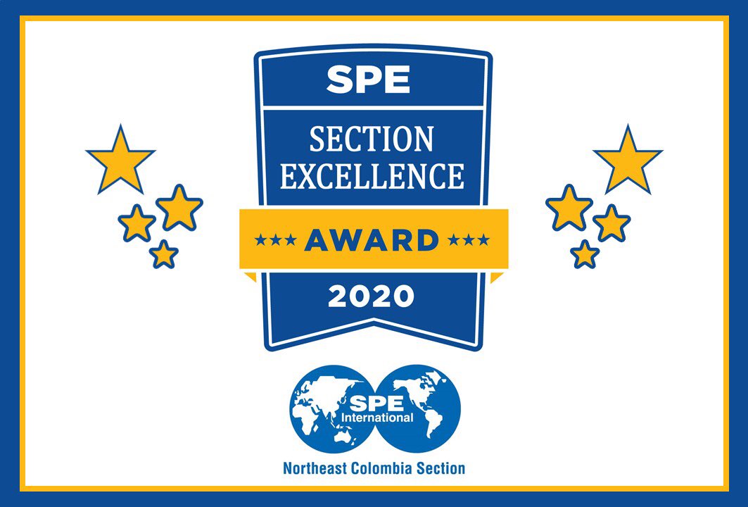 spenortheastco1's tweet photo. Nos enorgullece anunciar que @SPEtweets nos ha reconocido con el premio Section Excellence Award!
Queremos agradecer a todos los voluntarios y participantes en nuestros eventos y programas por ayudarnos a lograr esta meta.
Sigamos trabajando juntos!

#WeAreSPE
#SPEhse
#LACPEC2020 https://t.co/SbrxbvBx8U