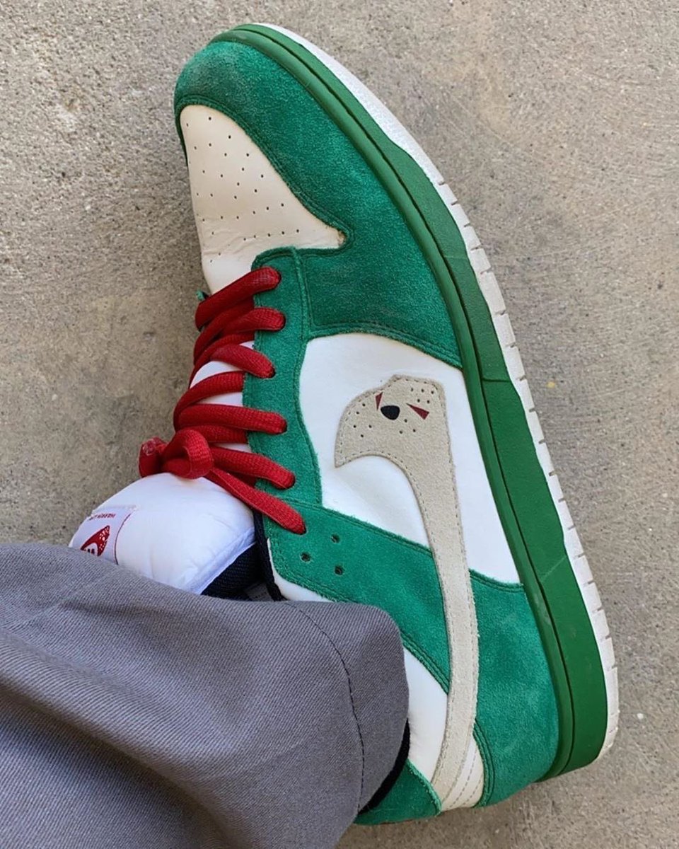 warren lotas dunks green