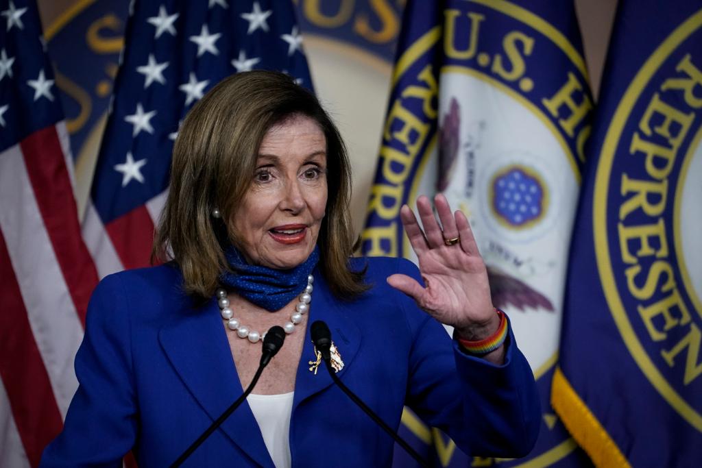 JUST IN: Pelosi announces mandatory mask policy for House cbsn.ws/3hL0l63