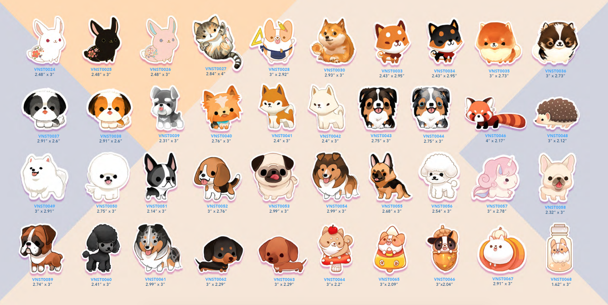 thousand_skies's tweet photo. Made a stickers catalog, didn't feel like I have that many but... lol https://t.co/5RKvHpAF8r