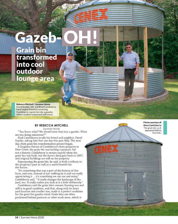 FORUMCOMCO's tweet image. Shoutout to Chris Johnson on our IMOP team for designing the cover and several pages within the Summer Home magazine, a supplement to the @PerhamFocus and @wadenapj. Beautiful work! #localmedia #designandlayout