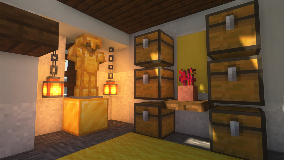 dummyies1's tweet photo. Today was a bit crazy; poopy The First's room is finally finished, we stole a Mooshroom, got lost in massive caves, found a mob spawner, traded with piglins, and enchanted for the first time! https://t.co/iq6R4LfHDs