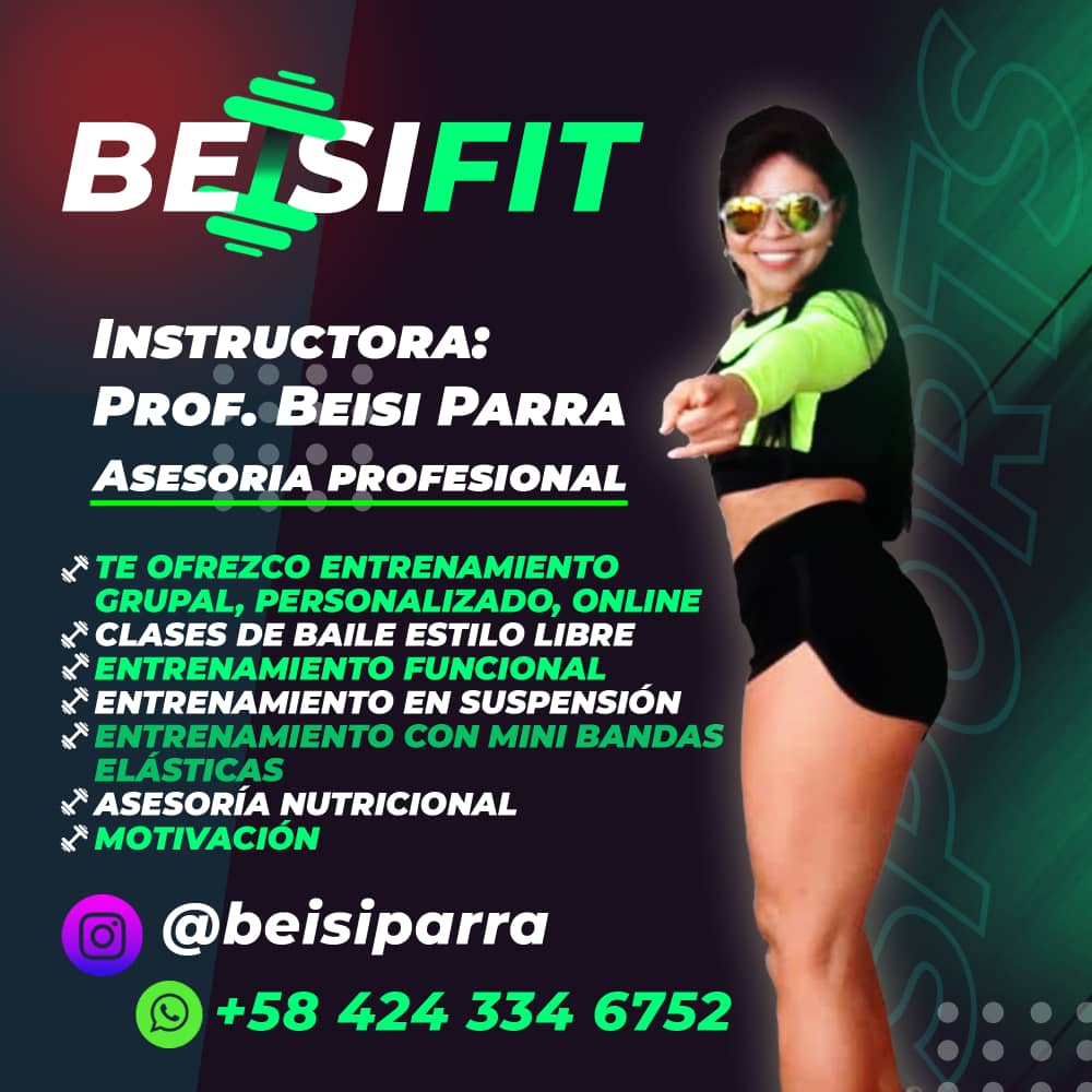 BeisiParra's tweet photo. Holaaa! De regreso a esta #RedesSociales Me pongo a sus servicios para #Entrenamiento personalizado #trainer  #fitness #body #live #love https://t.co/pe3qEnaan0