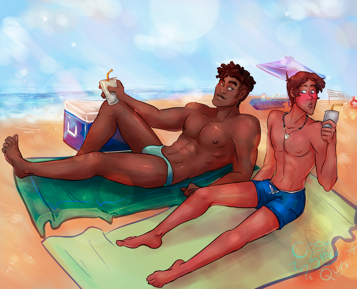 coolspacequips's tweet photo. gonna drop this and run before i lose my nerve faoiwjopj lance is a lucky guy w a gorgeous view!! another super fun commission ;)
#kinkance #ryance https://t.co/aKn30ZzGeU