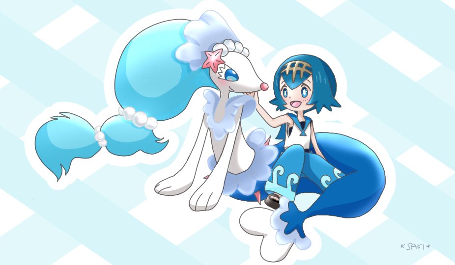 アシレーヌの日 美人さんなので描いてて楽しい ランクマでも頼もしい アシレーヌ Saki のイラスト