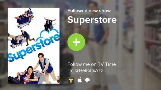 HelloItsAzzi's tweet photo. I just added Superstore to my library! #tvtime https://t.co/x5osn62QO2 https://t.co/qlOFmaCmDw