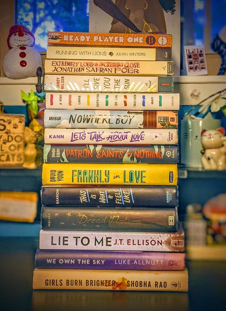 mrsg_echs's tweet image. Ruth asked to swing by our #classroomlibrary today for new reads. Around 10am, she picked these out, and as of 45 minutes ago, she has already read two of them 😲📚🔥! #JustReadIt #BuildYourStack #ProjectLITChat