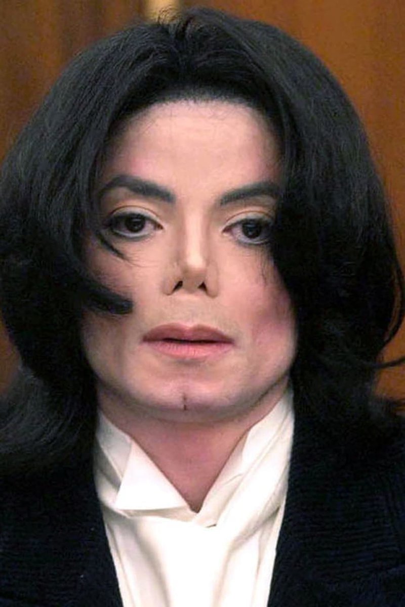 On the left, a false mugshot. On the right, a picture taken the same day.