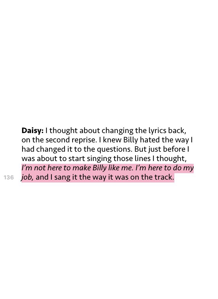 exile _____daisy changing the lyrics to honeycomb the first and last time she sang the song