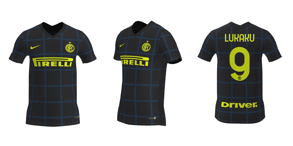 Ya engolosinados y un poco desmotivados por no encontrar una solución unánime al diseño, probamos 3rd kits en combinaciones de color que pegaban bien con el Inter, pero no servían de away.
