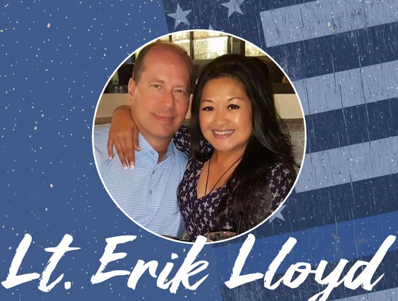 police officerLieutenant Erik Lloyd from Las Vegas Police Dept died from  #COVID. Lloyd, who was born in Downey, Calif. leaves behind his wife of 22-years, two daughters, five grandchildren and his parents.  @LVMPD  https://www.8newsnow.com/news/local-news/metro-police-lietenant-dies-from-covid-19/