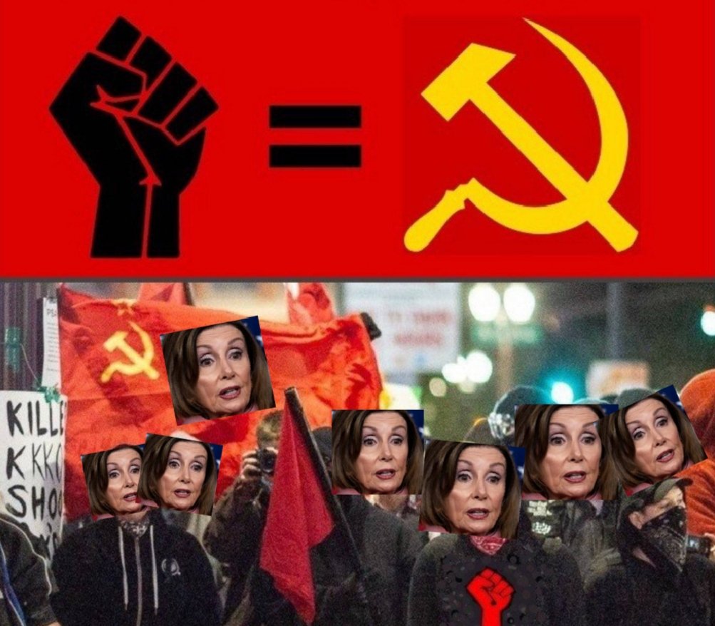 AngelFa15432819's tweet photo. @GOPLeader Opening the country up is NOT her agenda.  
THIS IS 👇 https://t.co/ujIUb5nEcU