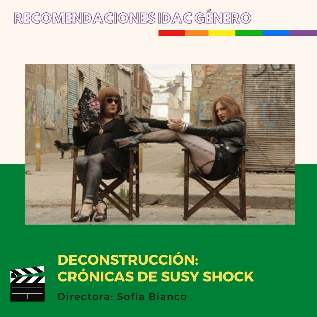 🎬 💜 CINE INDEPENDIENTE LGBTIQ+:⁣

DECONSTRUCCIÓN
Crónicas de Susy Shock

DOCUMENTAL - 2015
⁣#cineencasa⁣ #cineLGBTIQ+ #filmotecaidacgénero #documental #cortometraje 
.
. ⁣ 🗒 Sinopsis: Desde el interior de la Pachamama hasta el centro de las capitales Susy Shock hace cami…