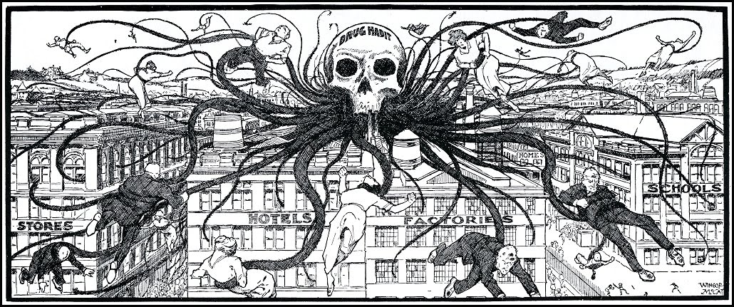 18. Drugs are a many-tentacled monster. Avoid.McCay already knew a hundred years ago.