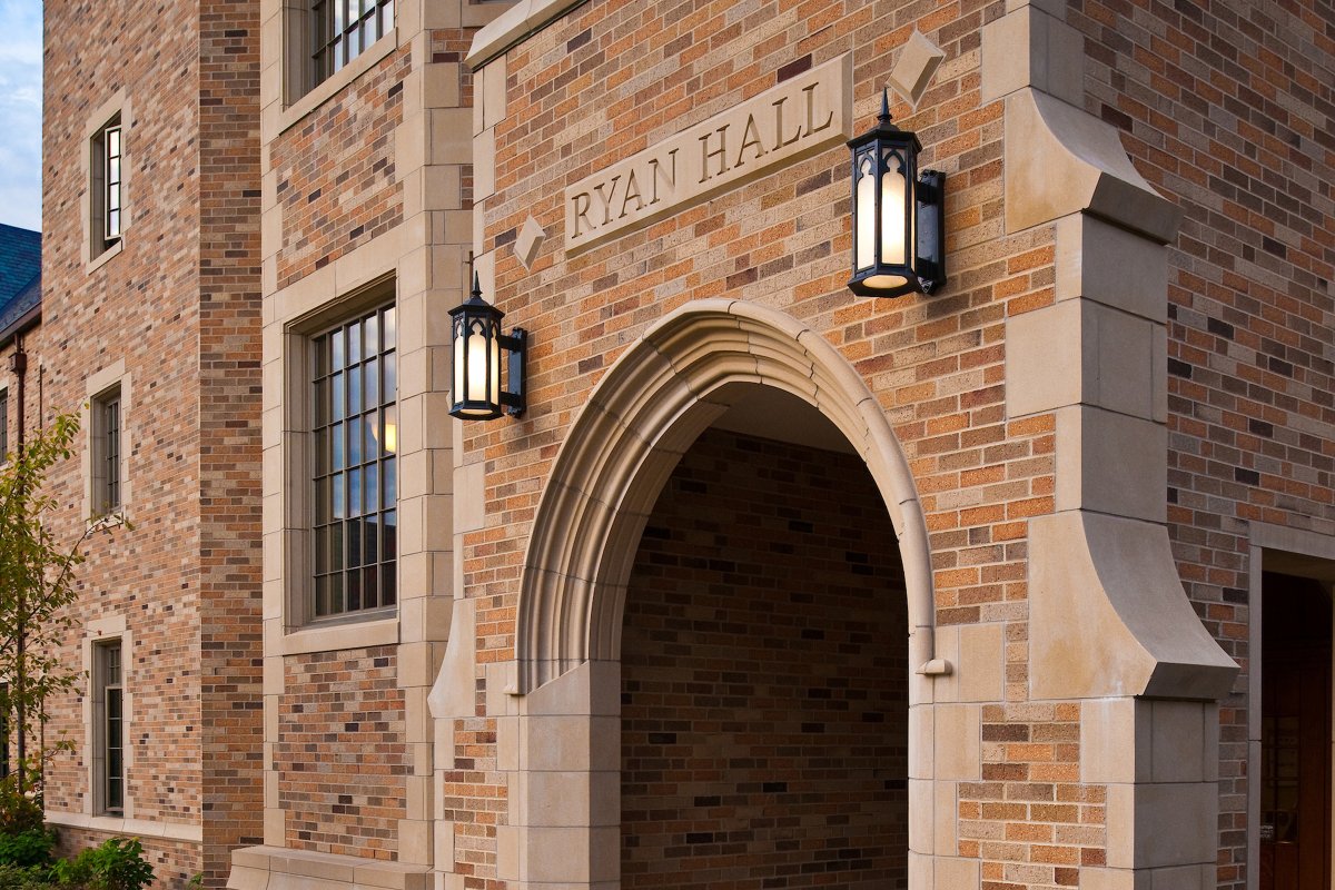 Built in the spirit of accommodation and accessibility, Ryan first opened in 2009. Since then, the Wildcats have created signature events to reflect that mission, like an annual wheelchair basketball tournament. Waffle Wednesday is a weekly Wildcat post-Mass tradition. #DormsofND