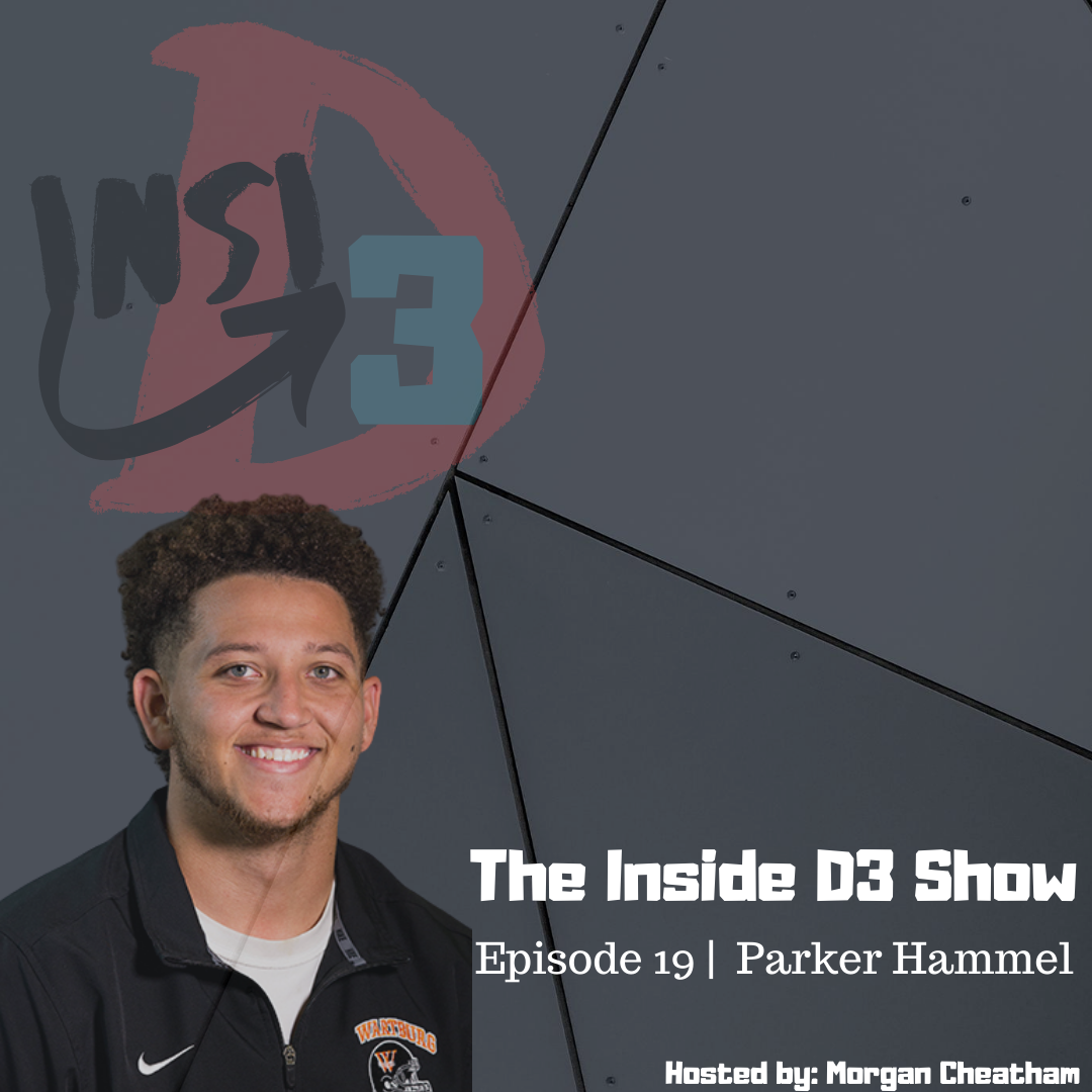 D3Inside's tweet photo. Former @d3saac and @WartburgKnights Alum, Parker Hammel shines in the 19th episode of #TheInsideD3Show. Someone we certainly all can look up too and admire.
WATCH/LISTEN: https://t.co/QG2SLyDfIr
#WhyD3 #InsideD3 #BlackLivesMatter https://t.co/aNvnJI7uMp