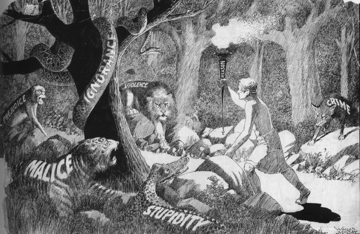 27. Reason lights a path through many vices. Wonder if he'll make it.