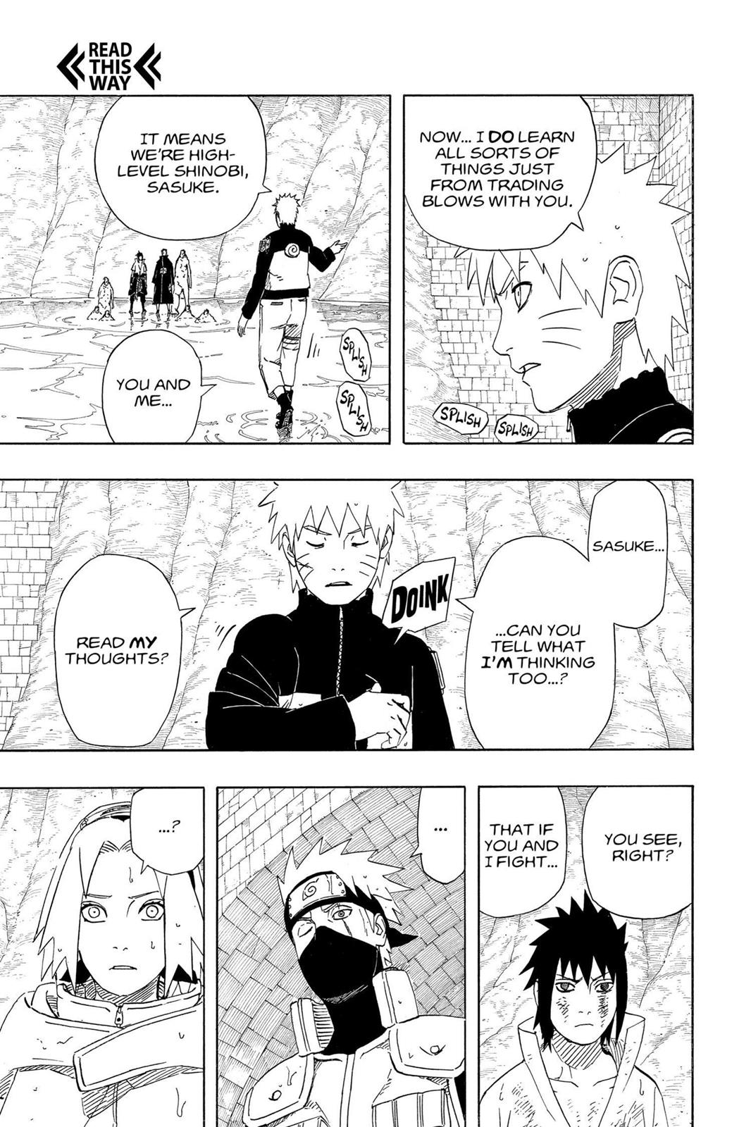 AmitDS on Twitter: "Did not notice this before. Sakura actually changed  their fate. Sasuke vs Naruto would inevitably result in their deaths.  Sakura changed that and in so doing, fulfilled her goal