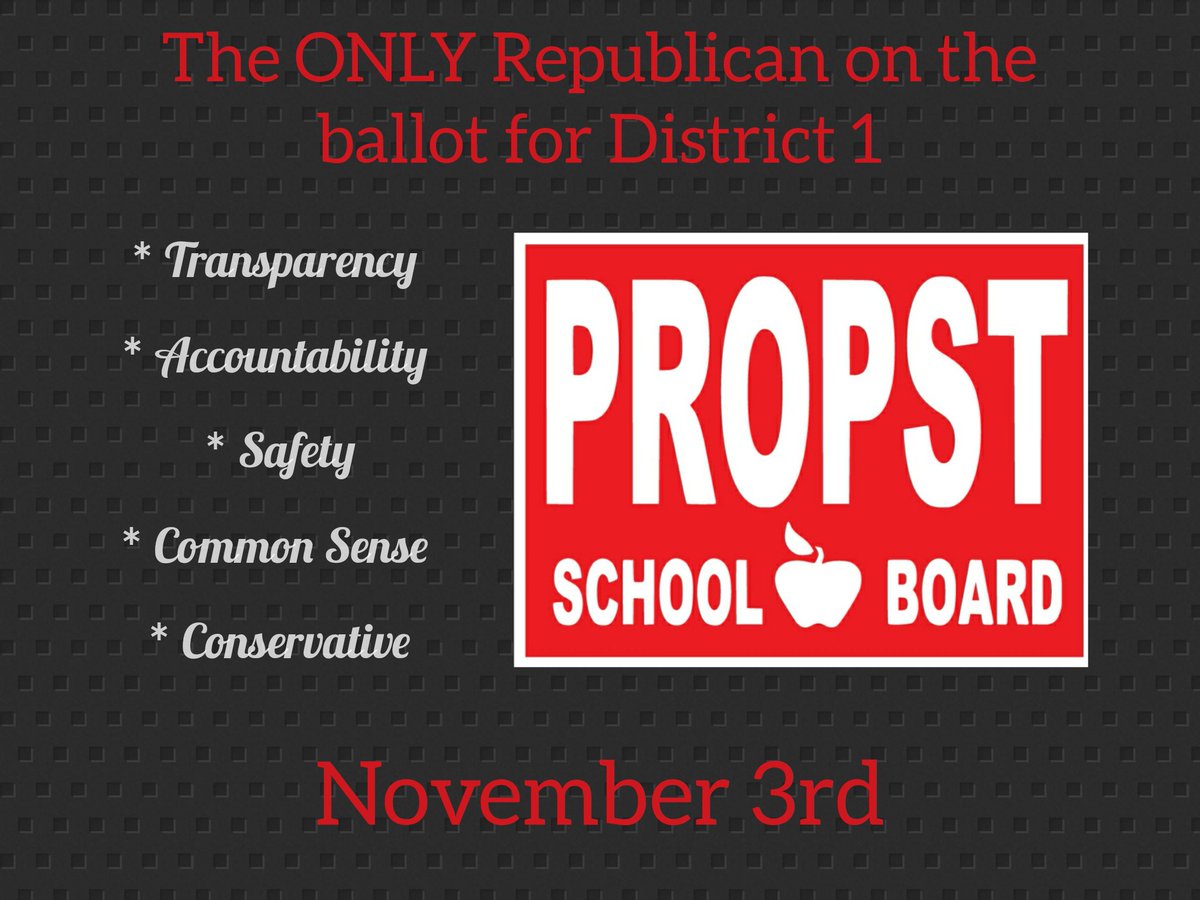 PropstJon's tweet photo. #PropstforSchoolBoardDist1
#LCSchools https://t.co/io6uPu8JNe