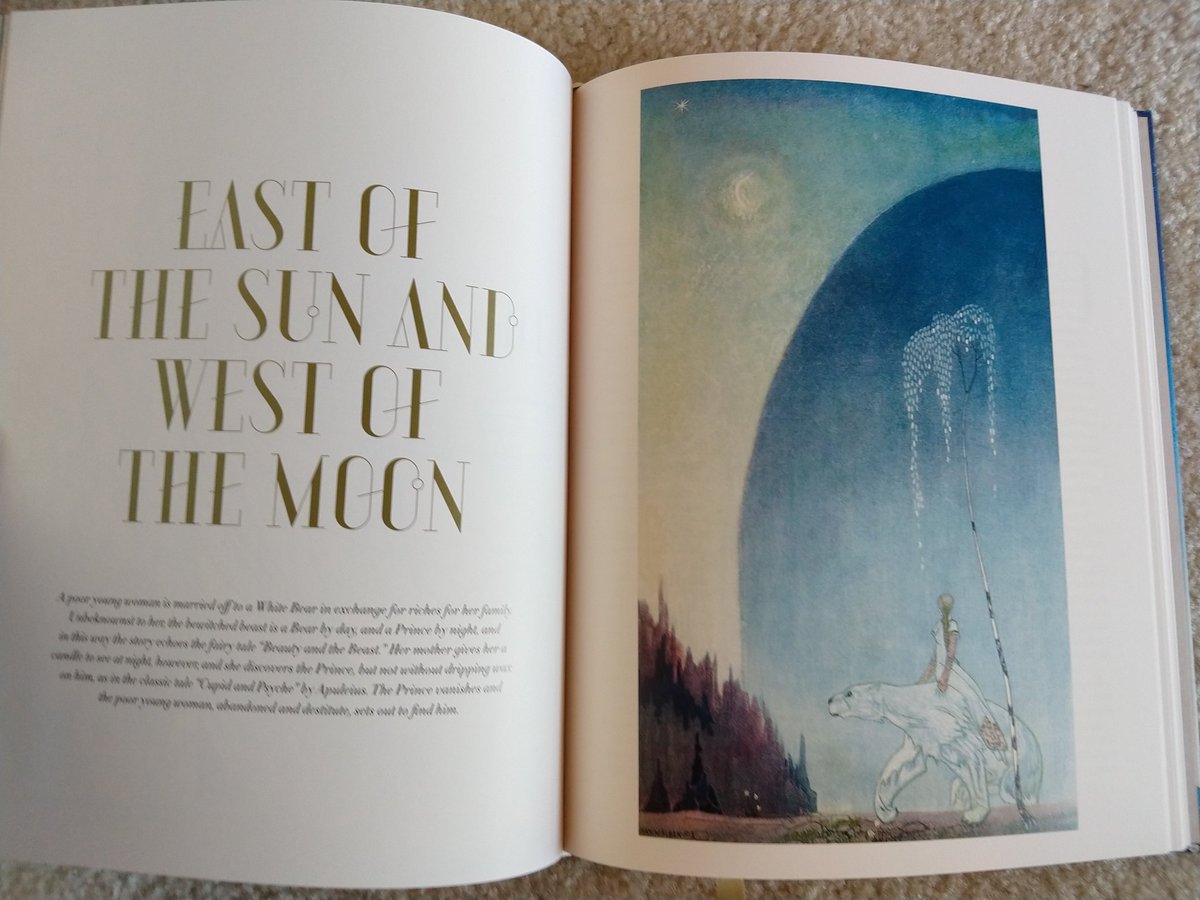 27. East of the Sun, West of the MoonNorse folk tales. @orthonormalist has a fantastic reading list somewhere--preparation for a great books curriculum, but for kids.I understand it's full of folk tales. This is not a mistake.Children's books should be beautiful.