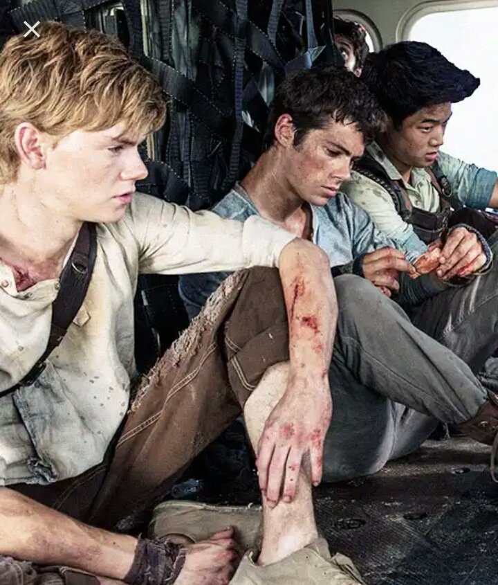 jaceyxthomas's tweet photo. Aprovecho que Maze Runner es tu para decir que estos 3 merecían ser felices juntos https://t.co/Dcq7PUhkDC