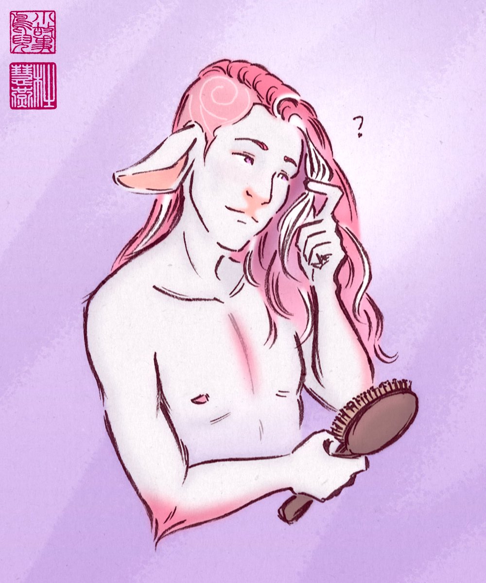 fswrites's tweet photo. hair and now 🦋 #CriticalRole #CriticalRoleFanart 

day five of #CaduceusWeek (ch-ch-ch-ch-changes 🎵)! this was a hard theme... i ended up going with the more literal interpretation :> https://t.co/ChMgi5LhCO