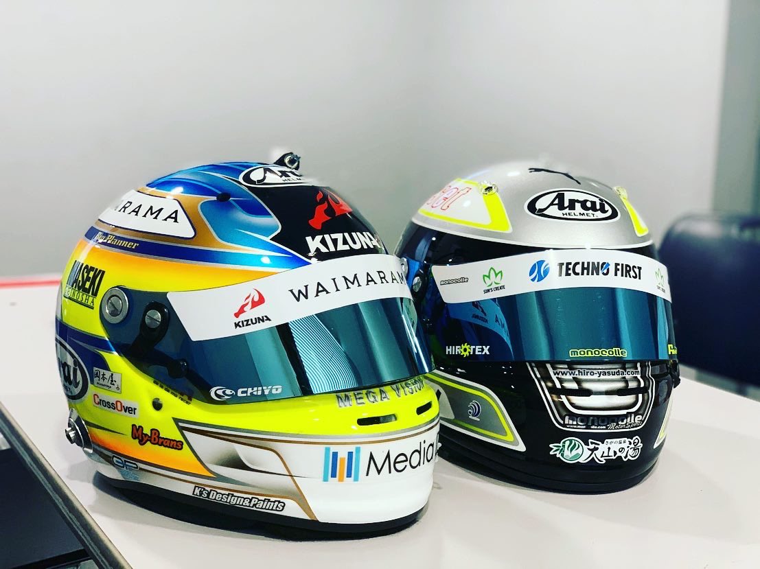 monocolle_shop's tweet photo. K.CHIYO & H.Yasuda
Supertaikyu Test day
#hirotex #monocolle #fmvvisor #supertaikyu #helmet #helmetlovers #motorsport #racingcar #sunscreat https://t.co/mkX3ITwBVP