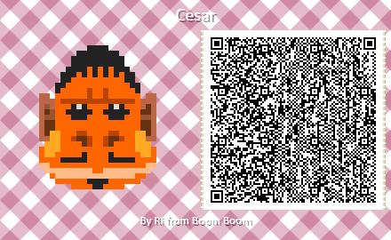 BoomBoomIsland's tweet photo. I made a Cesar patten bc I couldn't find a good one #ACNHDesign #ACPatterns #AnimalCrossing https://t.co/OZECWOyjhT