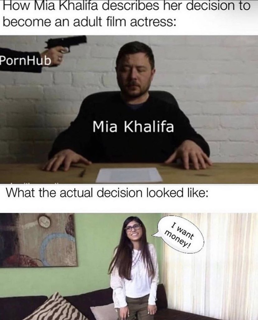 Mia khalifa memes