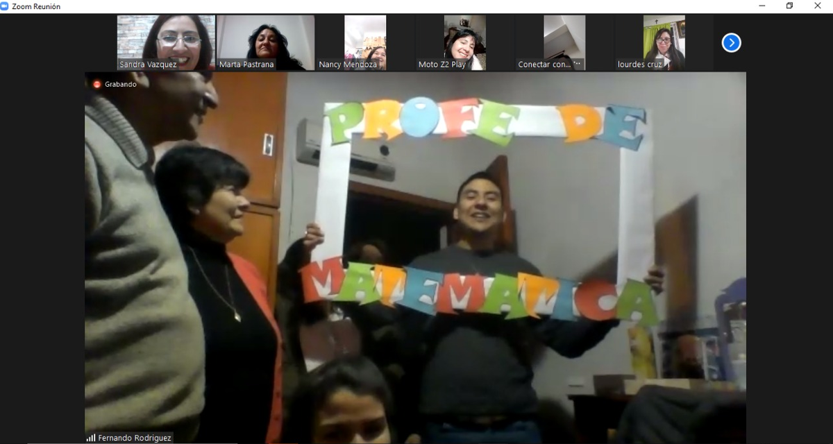 La Dirección General de Educación Superior Salta felicita a Fernando Javier Rodriguez, egresado del IES 6017 de General Güemes hoy, a traves de entornos virtuales de PROFESOR DE MATEMÁTICA.👏