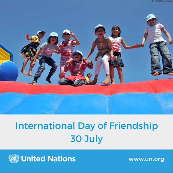 International Friendship Day - 30 July IMAGES, GIF, ANIMATED GIF, WALLPAPER, STICKER FOR WHATSAPP & FACEBOOK