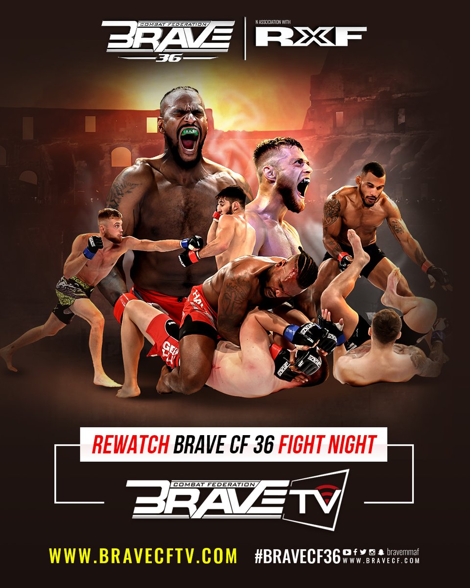 bravemmaf's tweet photo. If you missed BRAVECF 36 fight night in Romania or want to re-watch your favourite moments from the fight night click the link below.
https://t.co/6UaXHwOYwz
.
#MMA #BRAVECF36 #Romania #global #MartialArts #MixedMartialArts #fight #sports #fitness #entertainment #RXF https://t.co/hMnt7feA71