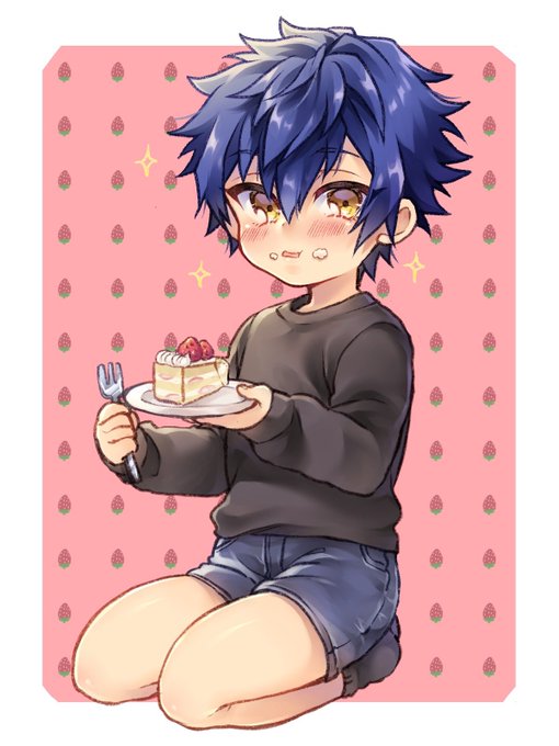 いちごのショートケーキのtwitterイラスト検索結果 古い順