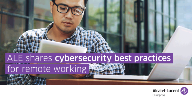 sromerom1's tweet photo. @ALUEnterprise enabled remote working for all 2000 employees across 50 offices worldwide in a matter of days to ensure #BusinessContinuity. Download the brochure to learn about home #cybersecurity best practices for businesses and their teams. https://t.co/ewNxVwg37X https://t.co/nt1KrShoE8