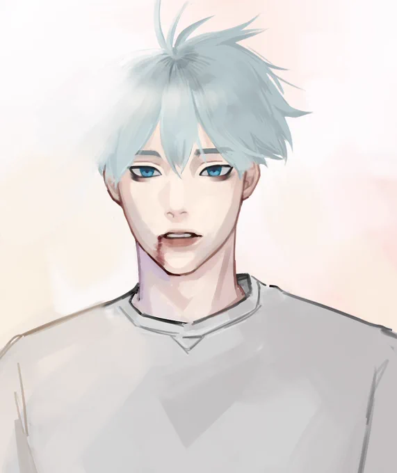 Trying to experiment more .. and draw more oc stuff 