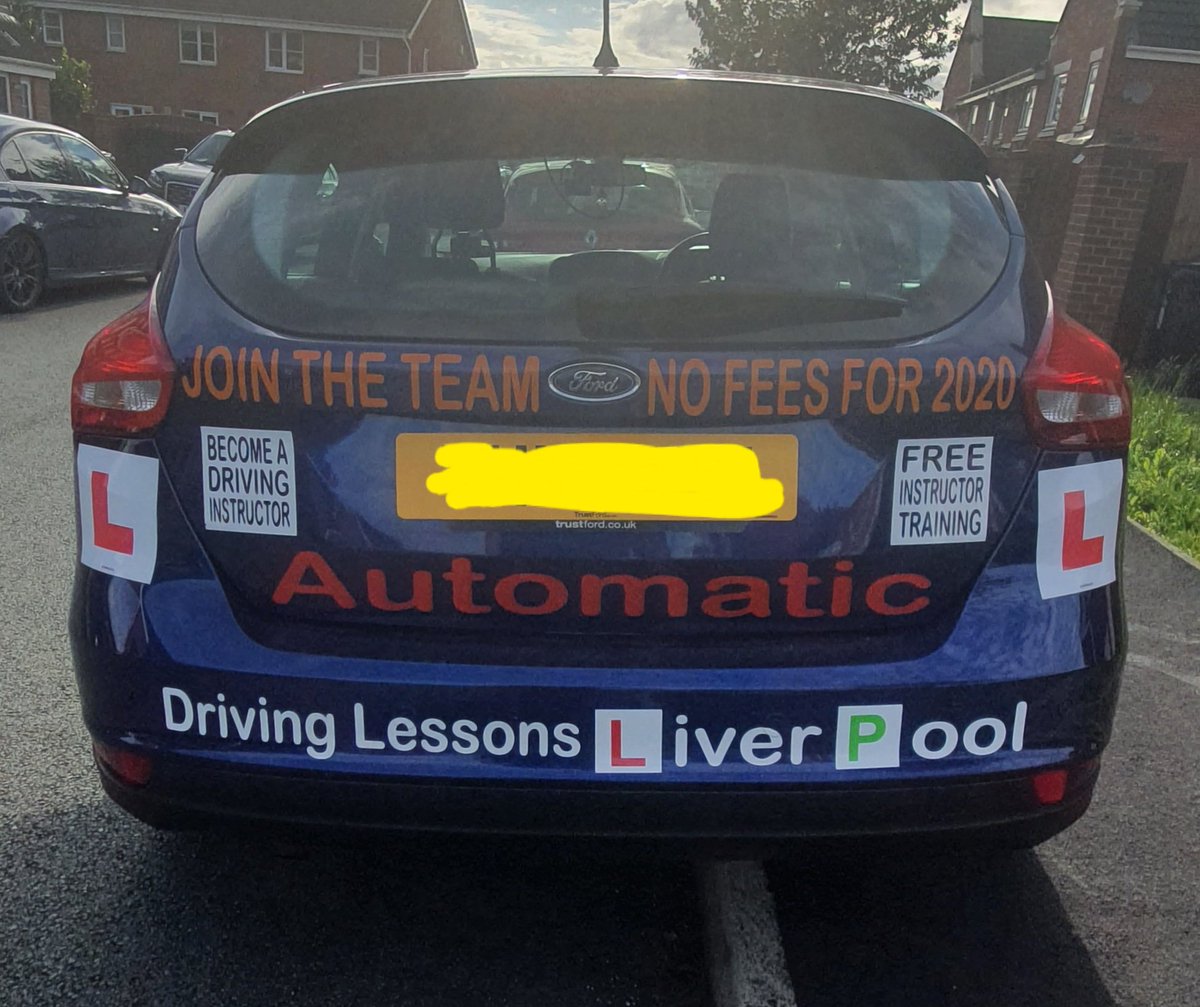 Automatic Driving Lessons Liverpool tweet media