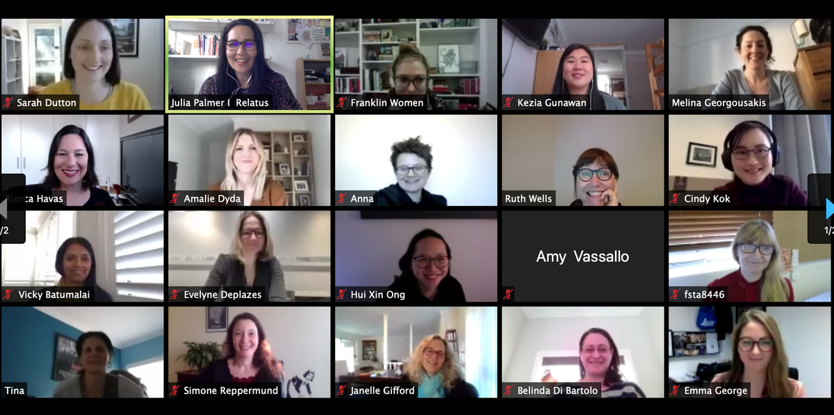 juliasbuzz's tweet photo. There is nothing I love more than strengthening the #FWTribe
Thanks for having me present at your first ever #mentee Networking session, even if it was on zoom, it was great to see you all and connect more humanly:)
#FW #RelationshipNetworking #HumanSkills #Relatus https://t.co/YOxT4tzymZ