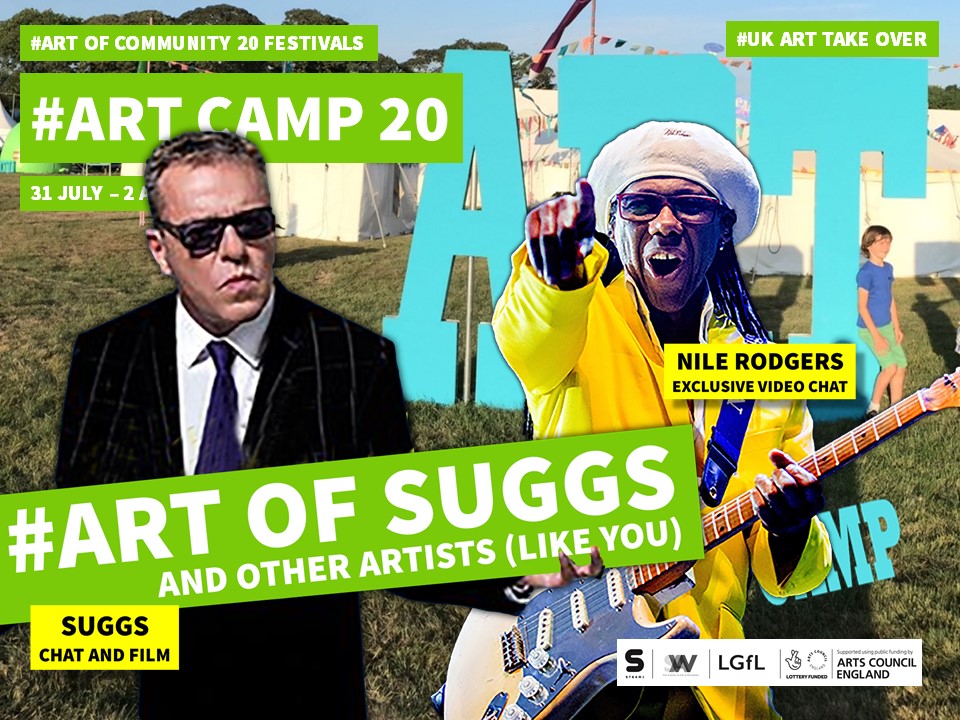 ST3AMCo's tweet photo. WHO BETTER THAN ED
To warm up our Friday night, yes we have @MrEFinch warming up for #FirePitChat with #Suggs and a live streamed community screening
#ArtCamp20 be part of it
< Paid/crew camping spots left
< #EclecticArtTrail
< All live streamed
https://t.co/GcKO0RvNHK
2/ https://t.co/H9oY5wMb2U